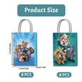 thumbnail image 2 of 16 Pcs Theme Party Favor Bags,Birthday Party Bags,Birthday Party Decorations 2 Styles With Handles Favor Bags Candy Gift Bags for Birthday Party, 2 of 4