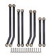 thumbnail image 1 of 8pcs Cnc High Clearance Links 4 Link Set For Axial Scx24 C10 Axi00001 Jlu Axi00002 Axi00006 1/24 Rc, 1 of 5