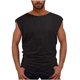 thumbnail image 1 of Camiseta de Ocio de los Hombres, Top sin Mangas de Ajuste Suelto Versátil en Color Sólido Estilo Delgado para Diario Y Negocios Casual, Blusa Cómoda, 1 of 5
