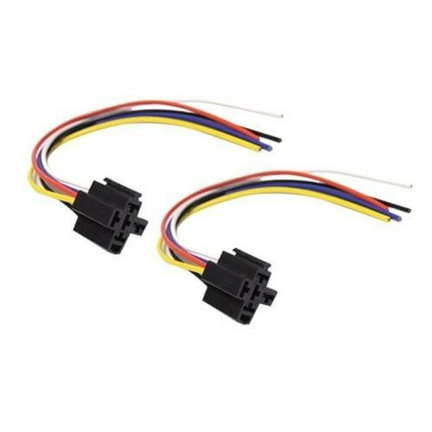 Absolute USA 5Pin 12 VDC Prewired Interlocking Bosch Type Relay