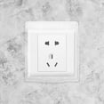 thumbnail image 6 of 4 Pcs Waterproof Box Outdoor Electrical Outlet Cover Home Socket Covers Bathroom Wall Switch Plastic, 6 of 6