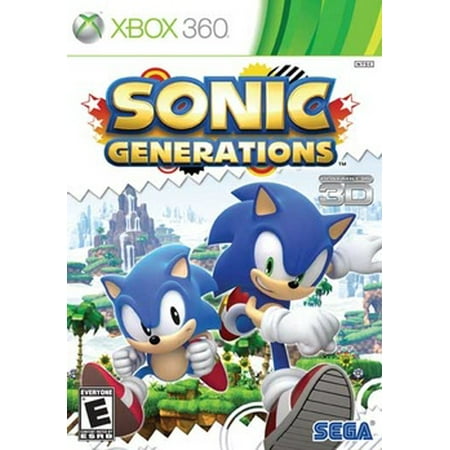 Sonic Generations, Sega, XBOX 360, 010086680560 (Sonic Generations Best Mods)