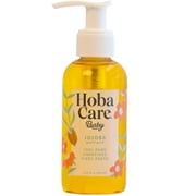 HobaCare Baby Jojoba Oil, 4.2 oz. (125 mL) – Pure Jojoba for Face, Body, & Hair – Suitable for All Skin Types – 100% Pure Cold-Pressed Jojoba Oil