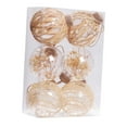 thumbnail image 1 of 6Pcs Transparent Christmas Balls Decor Small Christmas Tree Decoration Ornaments B, 1 of 8