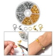 thumbnail image 2 of 1Box Alloy Lobster Claw Clasps and Jump Rings Set Jewelry Making Necklace, 2 of 9