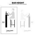 thumbnail image 3 of MoNiBloom 31.5" Backless Counter Bar Stool Set of 2, PU Leather Upholstered Saddle Seat Barstools for Kitchen Island, Metal Frame, White, 3 of 8