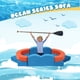 thumbnail image 4 of Sofá de juego modular para niños, 22 unidades, diseño oceánico, con espuma, 4 of 8