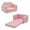 Pink Rainbow, variant on Iwicker 2-in-1 Convertible Sofa to Lounger Flip Open Soft Kids Couch/Sleeper for Gift, Pink Unicorn