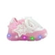 thumbnail image 3 of Tenis Luces Para Niña Estrellas Tendencia Contactel Rosa rosa 20, 3 of 6