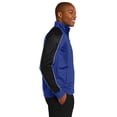 thumbnail image 3 of Sport-Tek Men's Cadet Collar Piped Tricot Track Jacket, 3 of 6