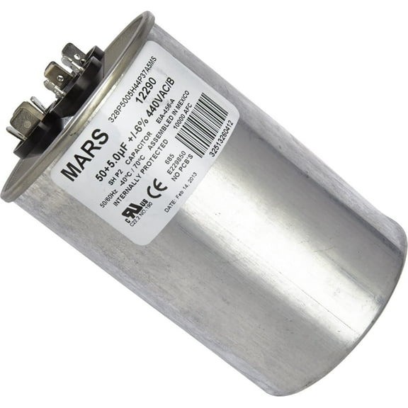 MARS 12290 Electric Motor Run Capacitor (50/5 MFD - 440 V)
