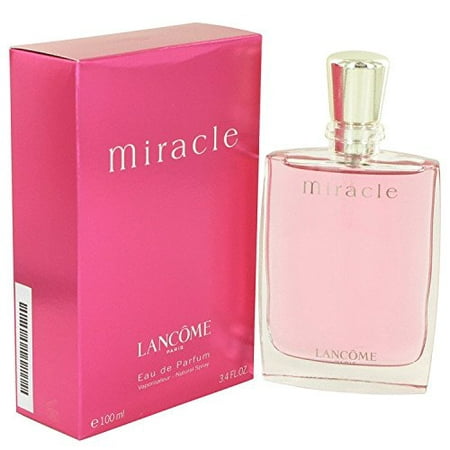 Miracle by Lancome EDP Spray 3.4 OZ For Women (The Best Of Lancome Fragrances Travel Exclusive 5 Piece Set)