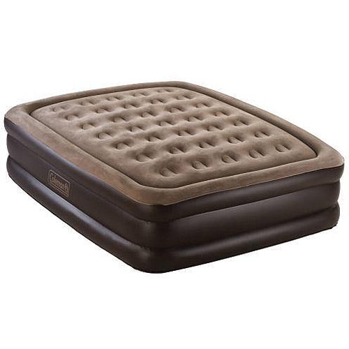 Coleman Queen Elev Air Bed W/ 120v Pump