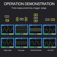 thumbnail image 4 of ET120MC2 120MHz Portable Smart Oscilloscope Dual Channel 500MSa/S Oscilloscope Data Storage for Home Repair A, 4 of 5
