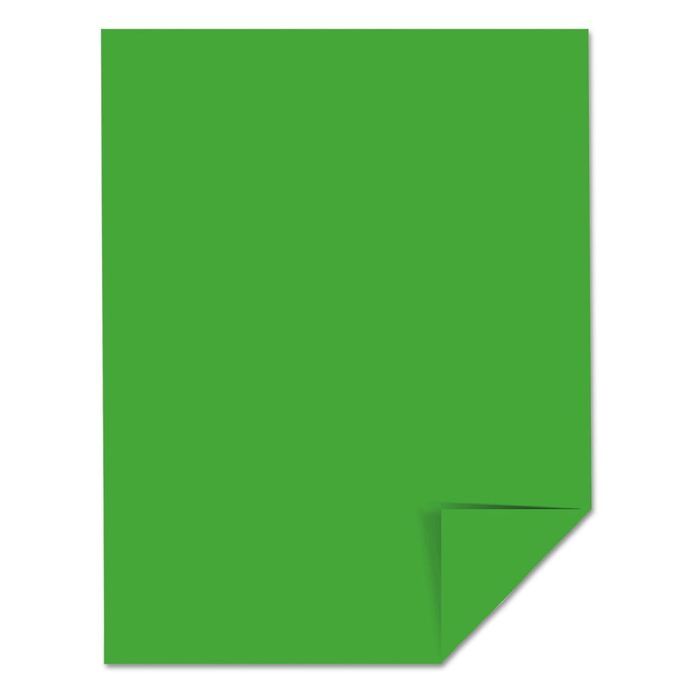 Astrobrights® Color Multi-Use Printer & Copy Paper, 1 Ream, Gamma Green, Letter (8.5" x 11"), 500 Sheets Per Ream, 24 Lb, 94 Brightness
