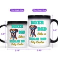 thumbnail image 4 of Boxer Dad Like a Regular Dad Only Cooler Happy Father's Day Heat Color Changing Mug Boxers Dog Lover Gifts Idea Magic Coffee Mug - 02007, 4 of 4