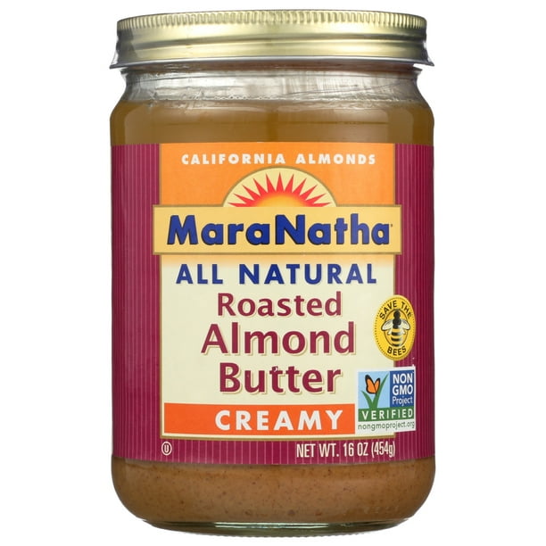 Maranatha Creamy Roasted Almond Butter, 16 Oz. Jar