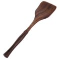 thumbnail image 5 of Wooden Cooking Utensils with Long Handle for Kitchen Brown High Temperature Resistant 12.5 inches, 5 of 5