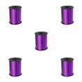 thumbnail image 1 of kurtrusly Sparkling Ribbon Balloon Sturdy And Durable For Crafts And Gift Packaging Tidy Golden Curled Ribbon Purple ribbon 5Set, 1 of 6