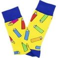 thumbnail image 4 of FATMINGO SOCKS  Crazy Fun Colorful Funny Socks For Men  Casual Mens Crazy Dress Crew Socks  Cool Novelty Socks For The Office Gifts For Guys  Quality Socks Best Value, 4 of 8