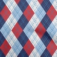 thumbnail image 1 of oneOone Cotton Poplin Red Fabric Check Argyle Craft Projects Decor Fabric Printed By The Yard 42 Inch Wide, 1 of 4