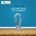 thumbnail image 3 of MARINE CITY Clip Snap Hook with Ring, 316 Grade Stainless Steel, Rust-Free, Ideal for Boating, Climbing, and Outdoor Activities 4 Pcs, 3 of 8