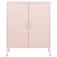 thumbnail image 3 of vidaXL Armoire de Rangement Rose 80x35x101,5 cm Acier, 3 of 5