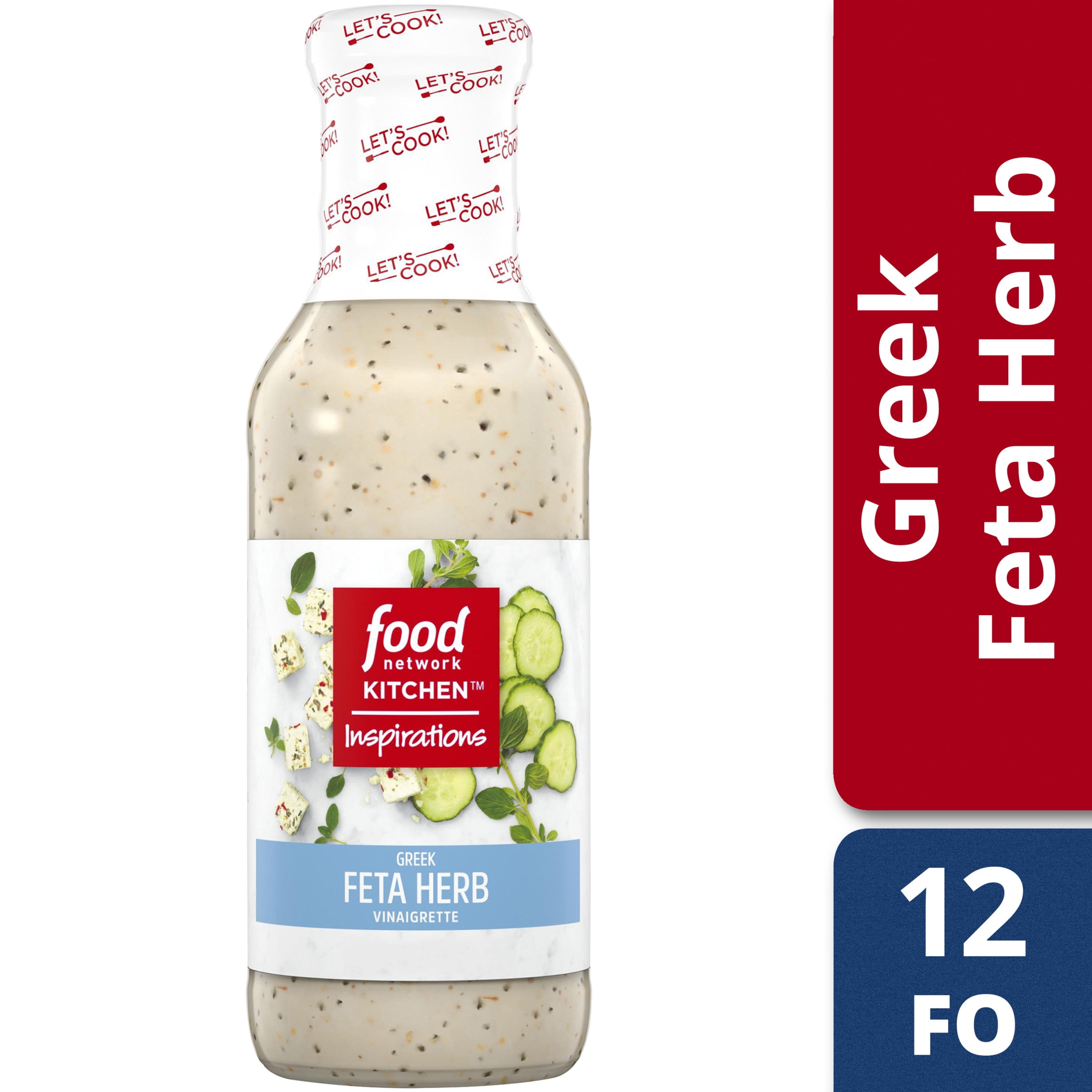 Food Network Kitchen Inspirations Greek Feta & Herb Vinaigrette Salad