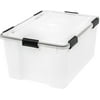 IRIS 62 Quart WeatherPro™ Storage Box, Clear