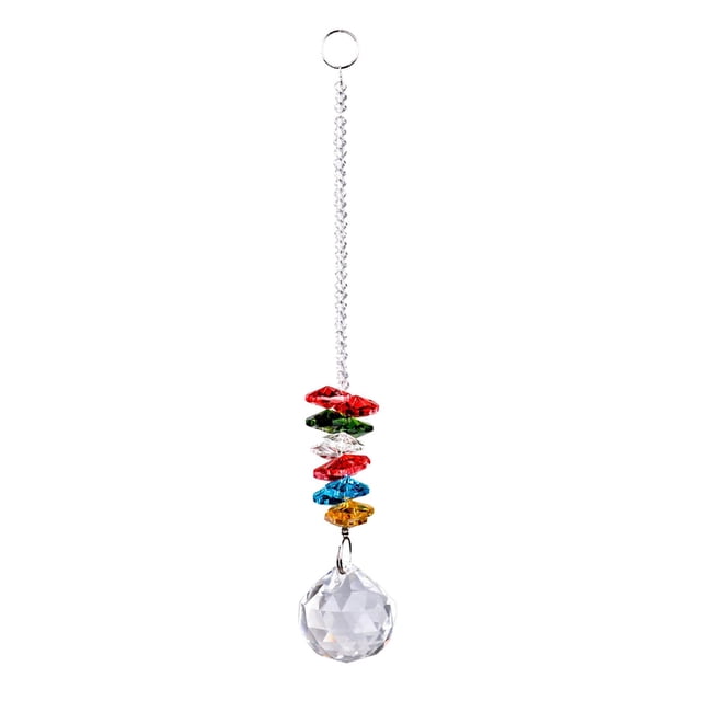 Elegante adorno colgante de Windchime Raindrop Hanging 20x3cm Gloria colgante colgante