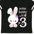 thumbnail image 4 of Inktastic Somebunny is Three-third Birthday Bunny Boys or Girls Toddler T-Shirt, 4 of 5