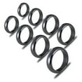 thumbnail image 4 of HOOUN 20pcs 6mm Natural Black Hematite Ring - Anxiety Balance Circulation, 4 of 4