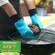 thumbnail image 3 of Guantes para asar GEEKHOM, resistentes al calor, para horno, azules, 3 of 7