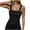 Black, variant on Delliss Women's Sleeveless Square Neck Slim Fit Tank Top Trendy Comfy Cooling Cami Shirts