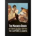 thumbnail image 2 of Unknown 17x24 Black Modern Framed Museum Art Print Titled - Vintage Westerns: Masked Rider - The Capture of Juanita, 2 of 5