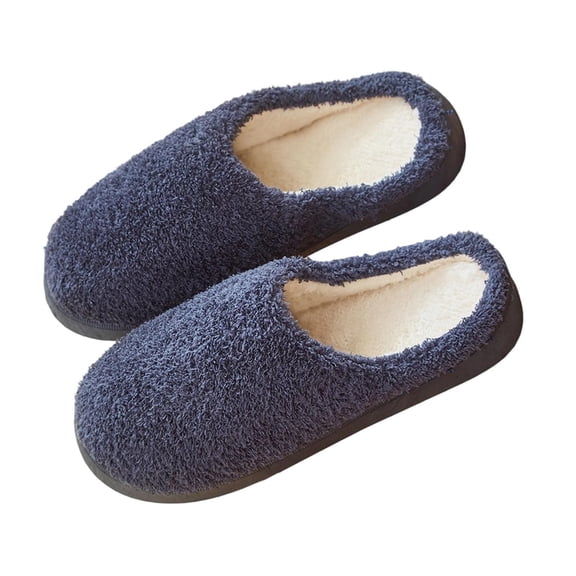 PBFRDSJ Cozy Slippers for Women Soft Warmth Winter Fuzzy Slip-on Slipper Lightweight Cozy Comfort Shoes