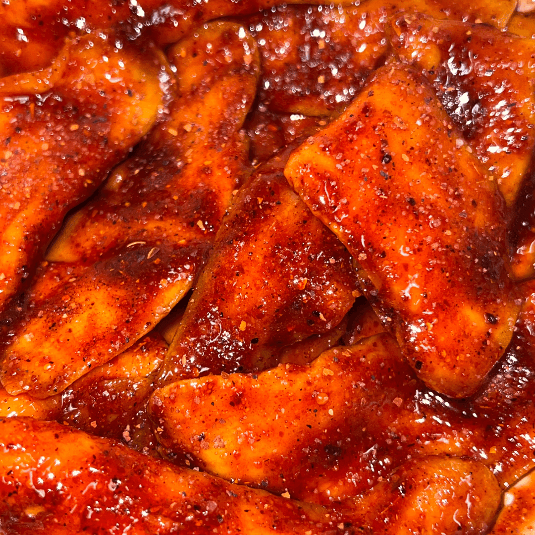 Chilitos Chamoy Dried Mango, Infused with Tamarindo Chamoy and Chili Coated Mango Seco Enchilado, 6 oz Bag