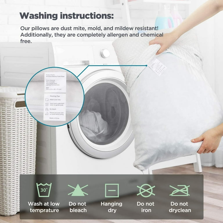 Washing Instructions Memory Foam Pillow In Dryer Dryer How Do You