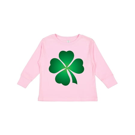 

Inktastic Irish St Patricks Day Green Clover Gift Toddler Boy or Toddler Girl Long Sleeve T-Shirt