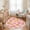 Color 2, variant on Washable Non Slip 3ft Round Rug, Cute Pastel Dessert Milkshakes Cupcakes Lollipops Circle Area Rugs with Tassels Carpet for Nursery Bedroom Living Room Playroom Tent Rug