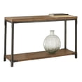 thumbnail image 1 of Pemberly Row Table Console Industrielle en Miel Brun Antique, 1 of 4