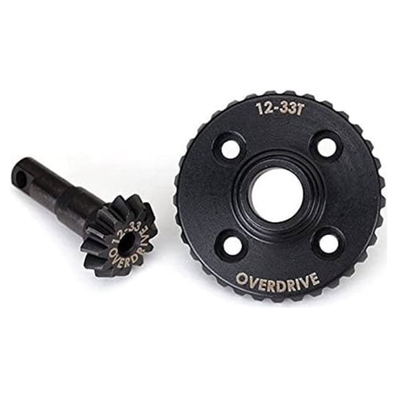 Traxxas 8287 TRX-4 12T 33T Differential Machined Overdrive Ring and Pinion Gear