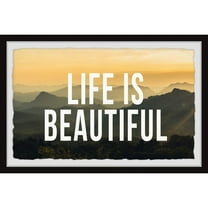 Marmont Hill Life Is Beautiful II Framed Painting Print