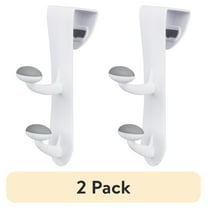 (2 pack) Mainstays Over The Door Polishing Non-Slip 2 Packs Hook Adult Organizer