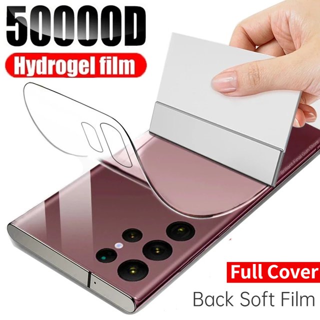 Película De Hidrogel Suave Para Samsung Galaxy S23 S22 S21 S20 Ultra FE Cubierta Completa Para S23 Plus S23 + S23Ultra S22Ultra S21Plus S21FE S10 S9 S8 S7 Edge Protector De Pantalla