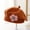 Brown-01, variant on Sentuca Toddler Baby Girls Hats Cute Flower Beret Hats Comfortable Soft Knit Beanies
