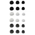 thumbnail image 1 of 3 Pairs Soft Silicone Earbuds Earplugs Cover Eartip Cap for Jabra Elite 75t/Elite 65t/Active/Sport Evolve Headphone, 1 of 5