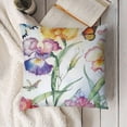 thumbnail image 3 of SHANXI Throw Pillow Covers Flower Decorative Throw Pillow Cases Outdoor Cushion Covers for Sofa Garden Couch Home Decor 22x22in, 3 of 5
