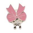 thumbnail image 1 of clip para gorra de golf,Clips magnéticos para gorras de golf con forma de lazo rosa,Portamarcadores de pelotas de golf portátiles fáciles de sujetar,Clips para tapas de marcadores de pelotas, 1 of 8