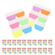 thumbnail image 1 of unbranded 600Ud Tabs Adhesivos Fluorescentes Para Libros Y Notas Con Reutilizable Y Formas Únicas, 1 of 6